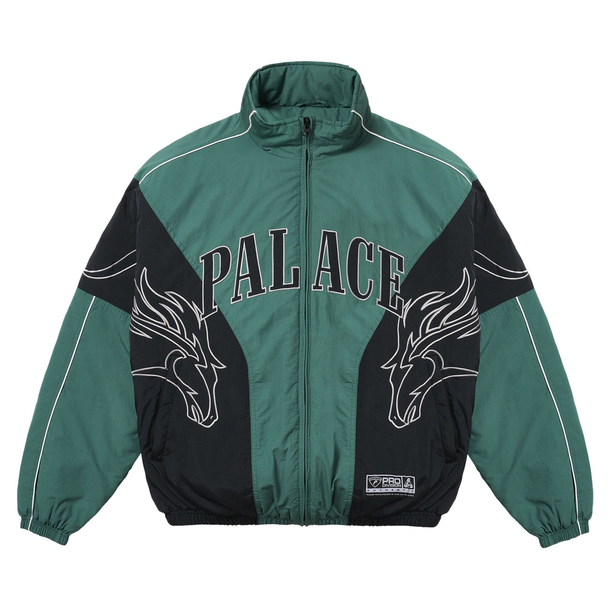 Buy Palace Horses Jacket 'Green/Black' - P29JK083 | GOAT