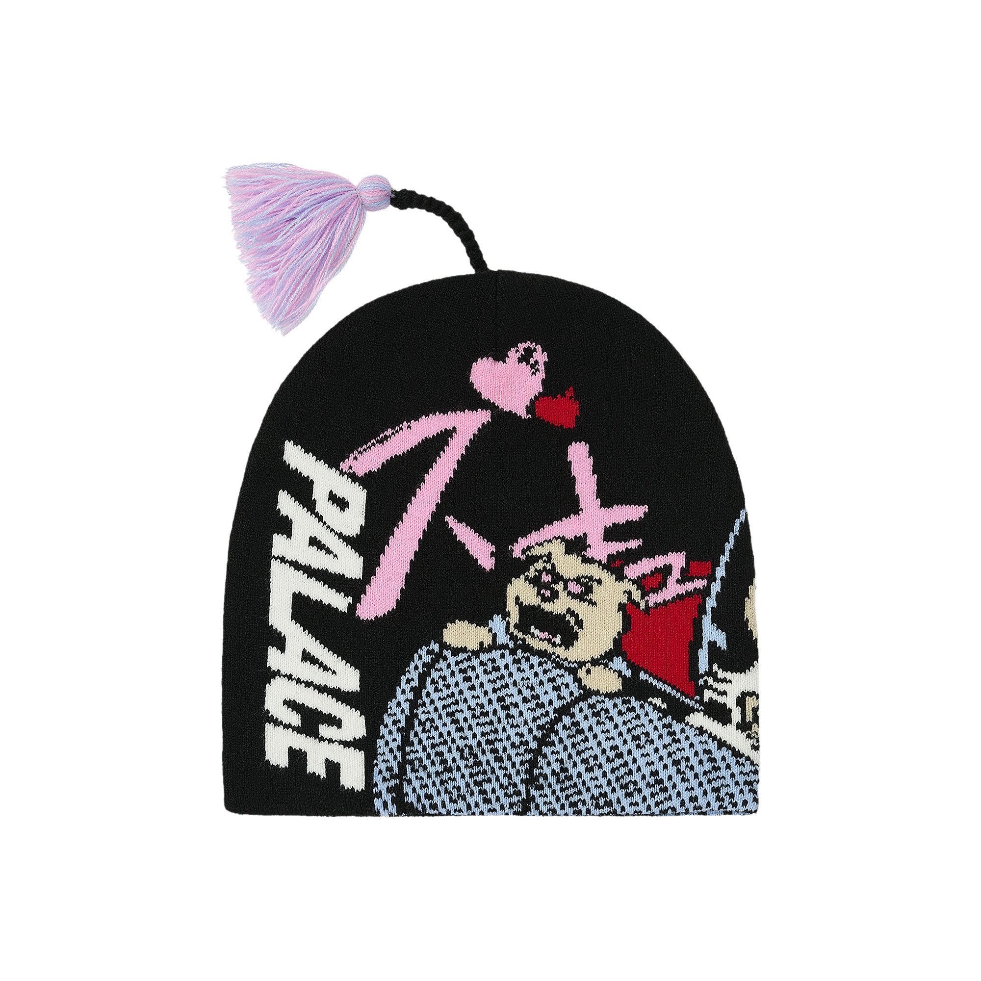 Buy Palace Rear View Nein Cuff Beanie 'Black' - P29BN019 | GOAT UK