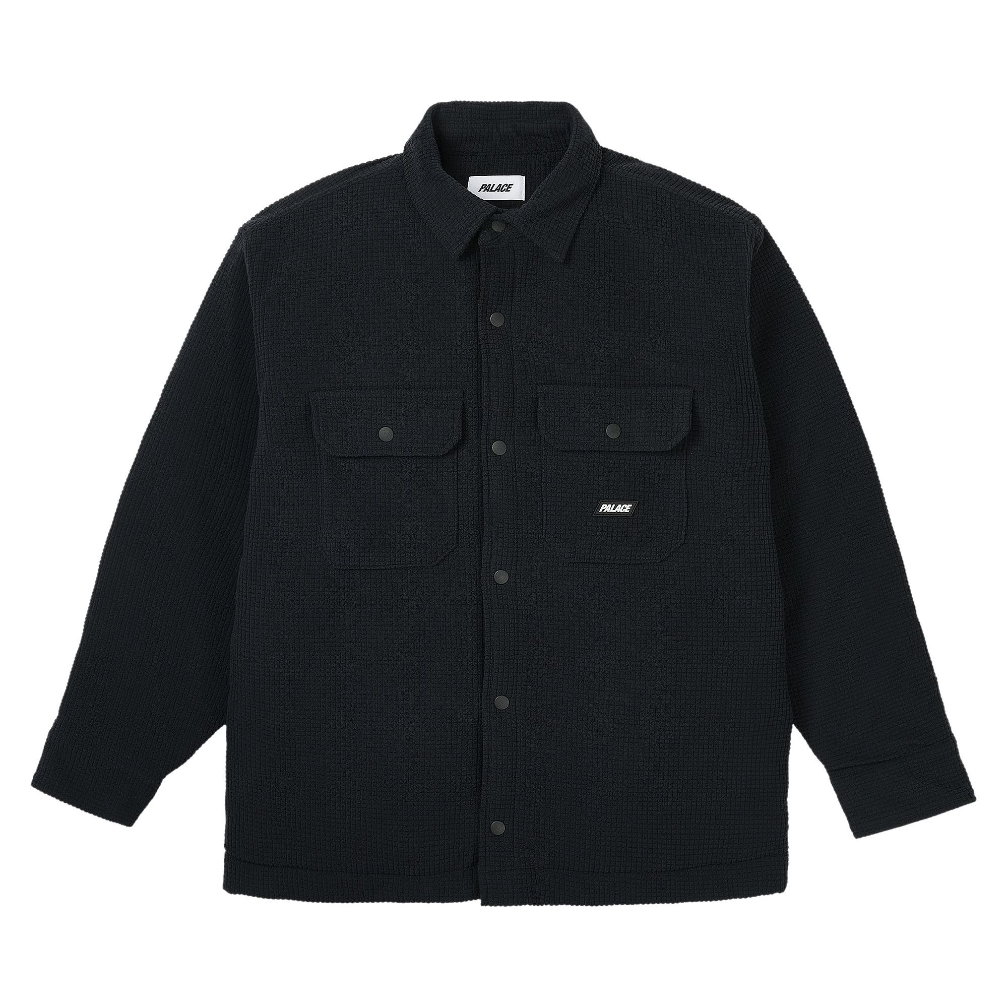 Buy Palace Thermal Insulated Shirt 'Black' - P29SHT032 | GOAT