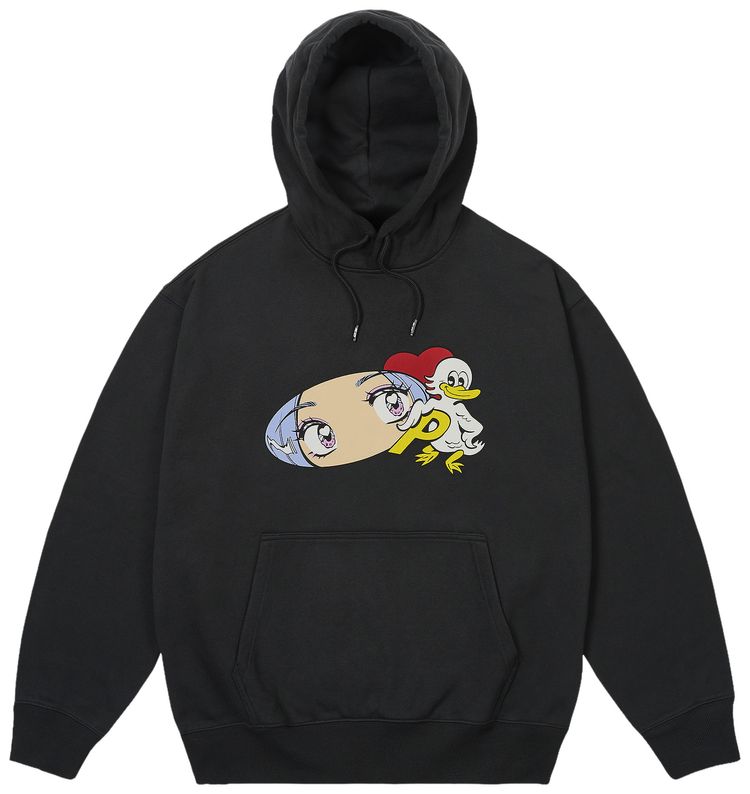 Palace Rear View Hood Black