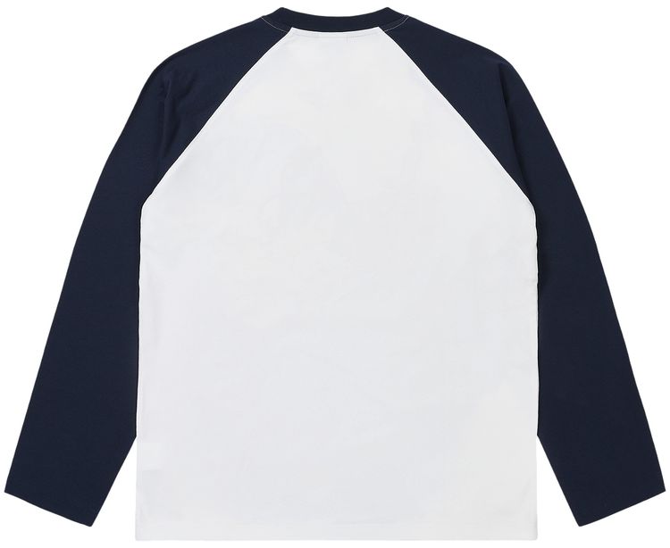 Palace Rear View Raglan Long Sleeve NavyMutlicolor