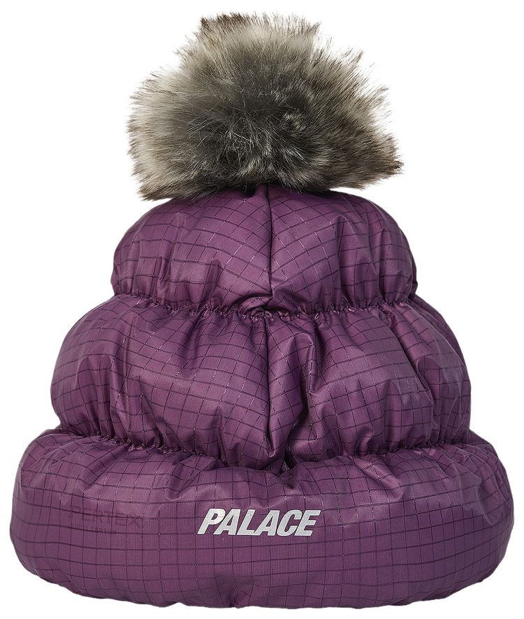 Palace Pertex Puffa Beanie Purp