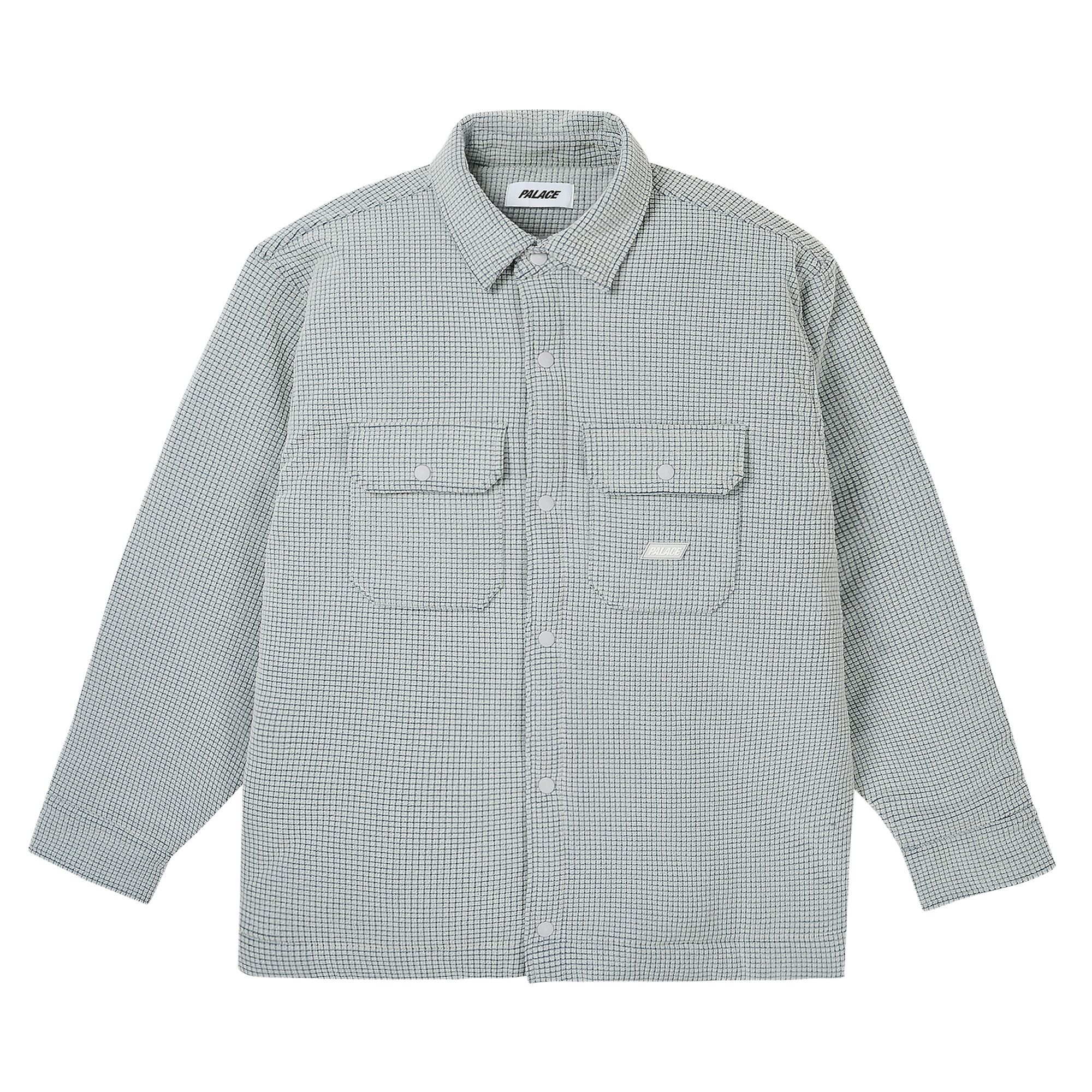 PALACE THERMAL INSULATED SHIRT GREY Sサイズ Buy Palace Thermal Insulated Shirt 'Grey' - P29SHT040 | GOAT