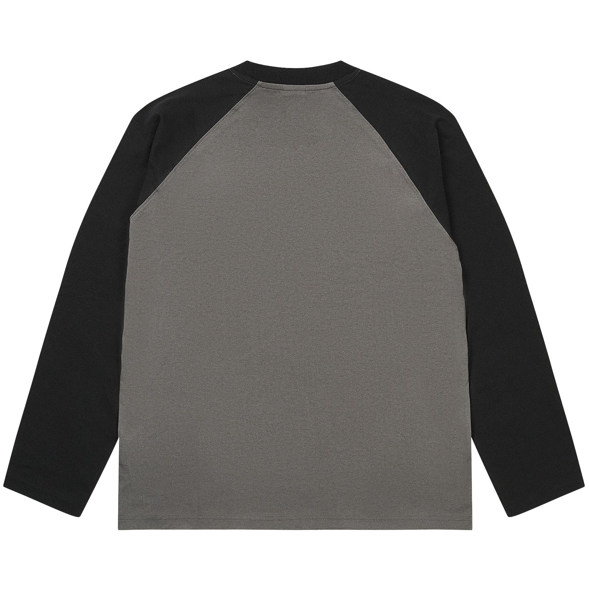 Buy Palace Rear View Raglan Long-Sleeve 'Black/Mono' - P29ES062 | GOAT