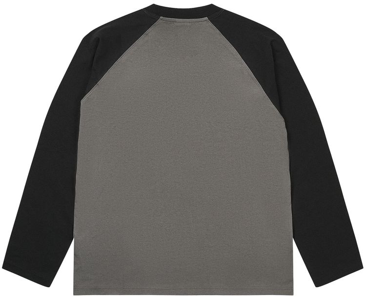 Palace Rear View Raglan Long Sleeve BlackMono