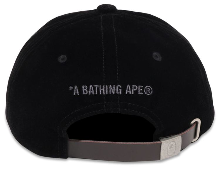 BAPE One Point Panel Cap Black