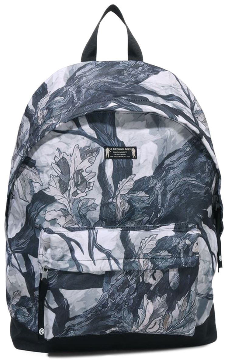 BAPE Tree Edge Camo Daypack White