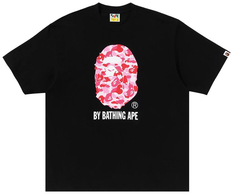 BAPE ABC Dot Camo By Bathing Ape Relaxed Fit Tee Black