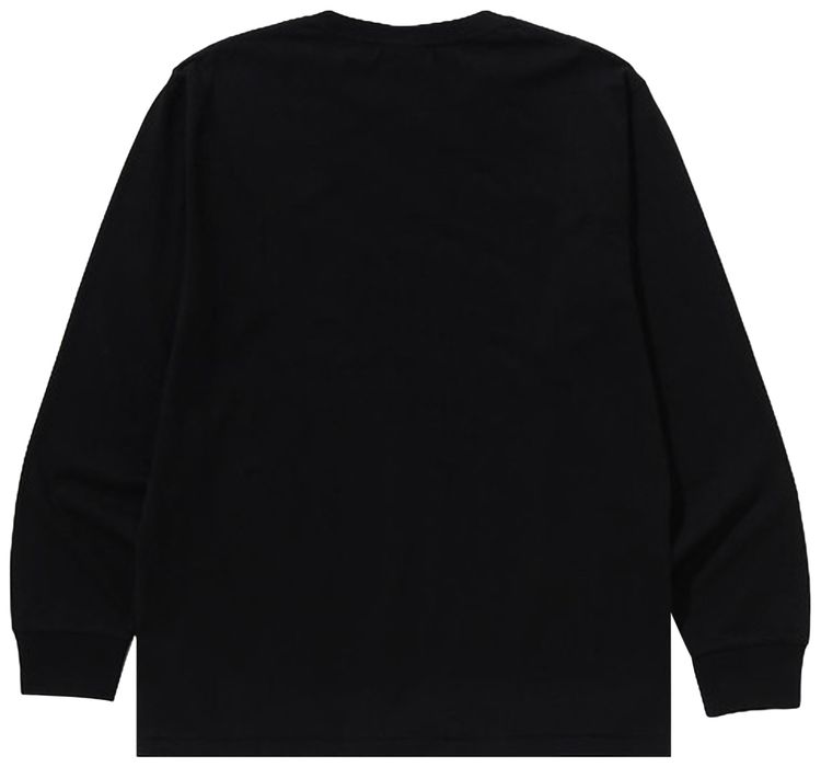 BAPE One Point Long Sleeve Tee Black