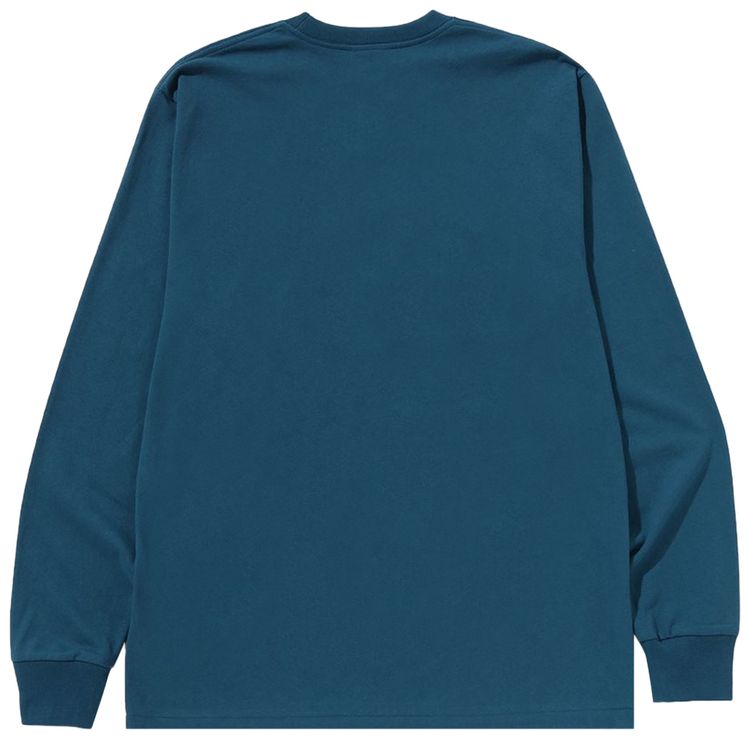 BAPE College Long Sleeve Tee Navy