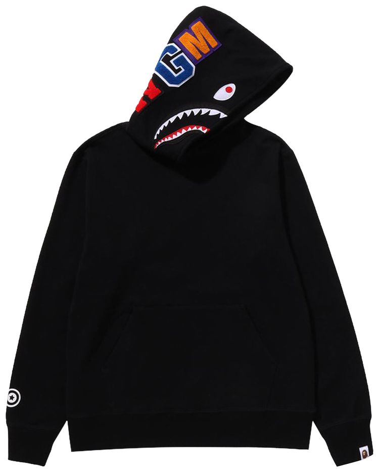 BAPE Shark Pullover Hoodie Black