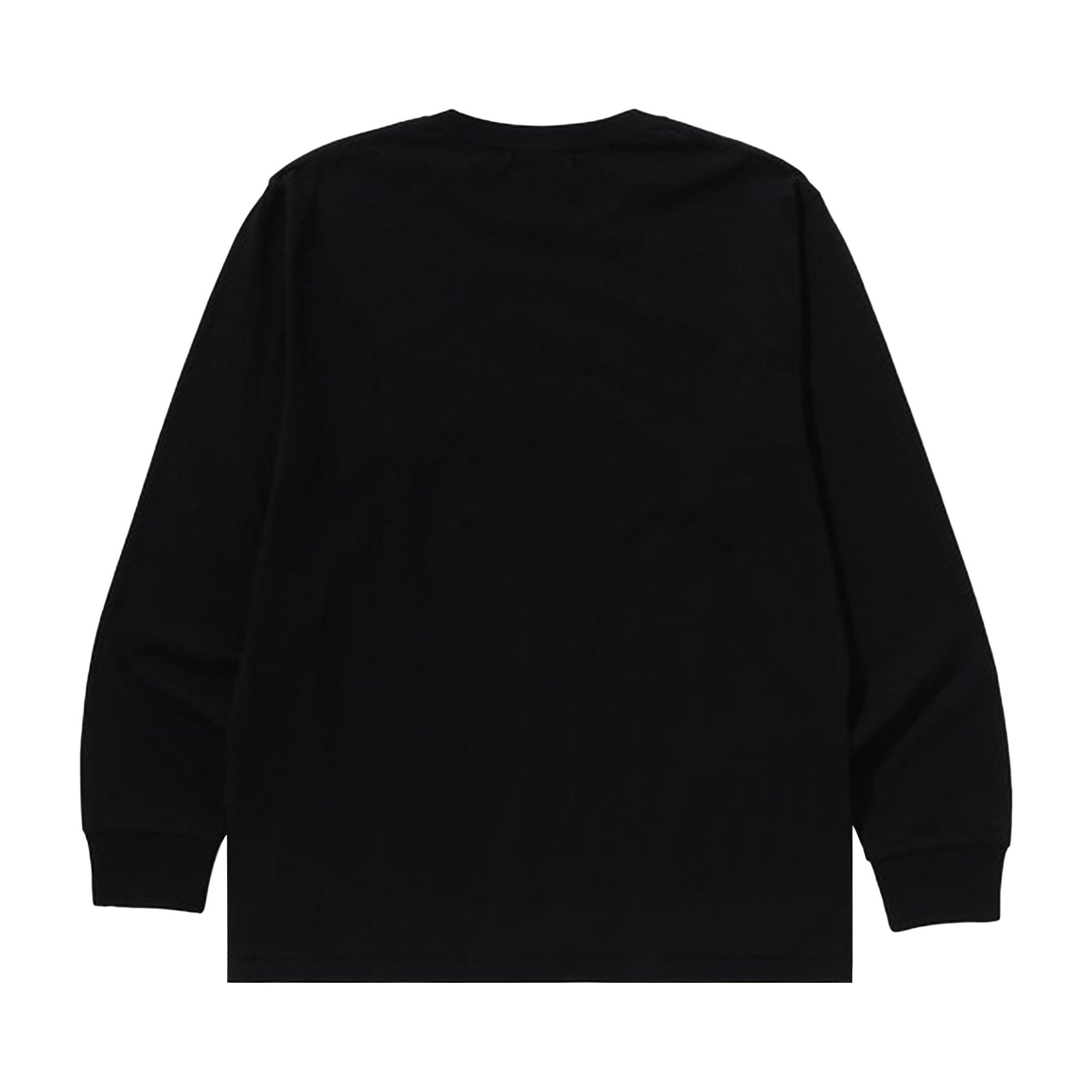 Buy BAPE College Long-Sleeve Tee 'Black' - 1L80 111 001 BLACK | GOAT