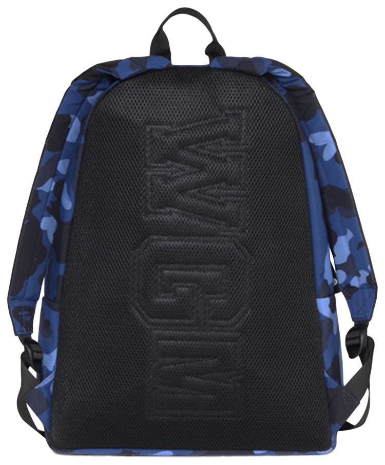 BAPE Color Camo Shark Daypack Navy