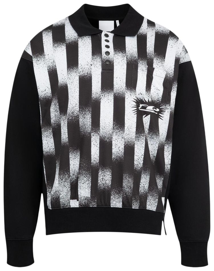 le PERE Warmup Jumper Print