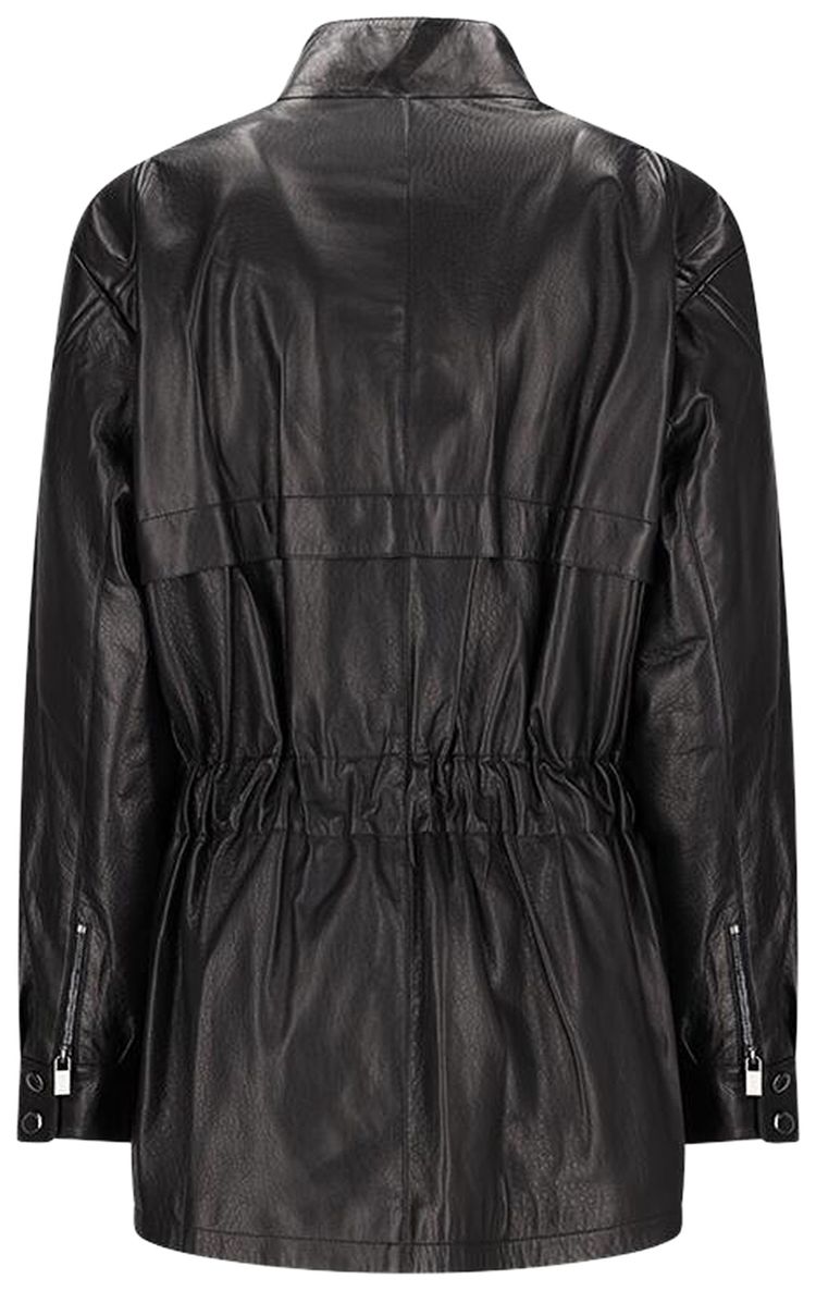 Magda Butrym Leather Jacket Black
