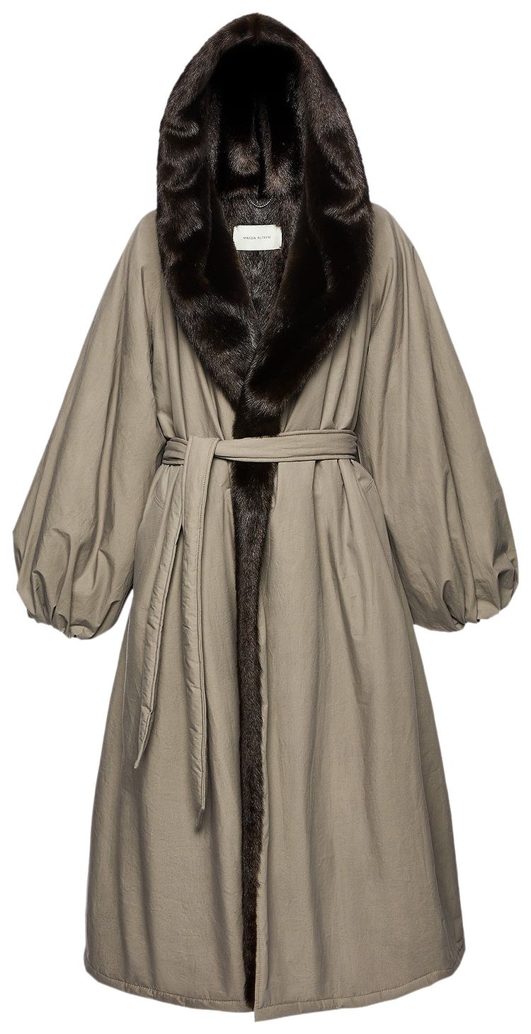 Magda Butrym Coat Grey