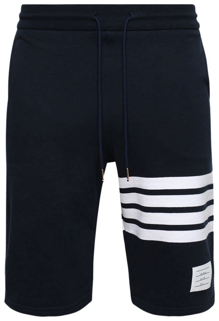Thom Browne Classic 4 Bar Sweatshorts Navy