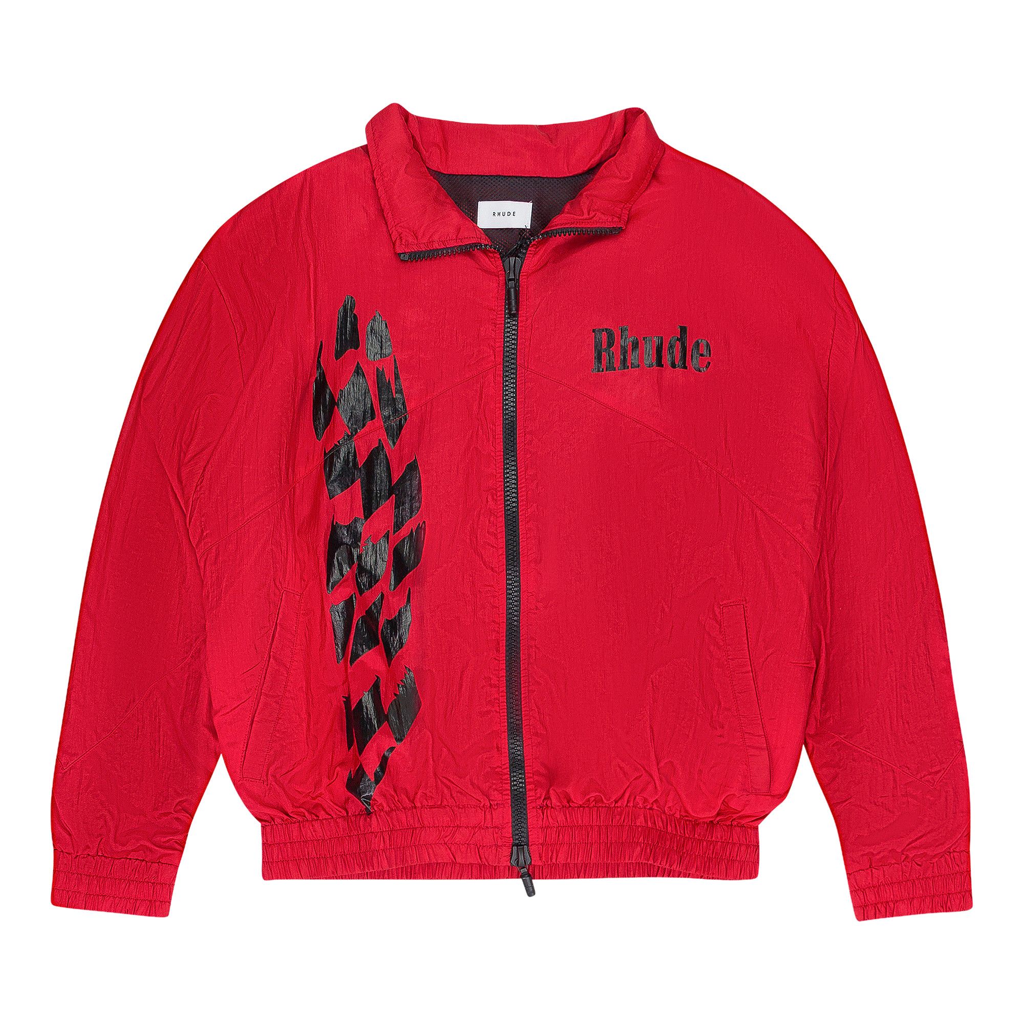 Buy Rhude Track Jacket 'Red' - U06PS20071 | GOAT MX