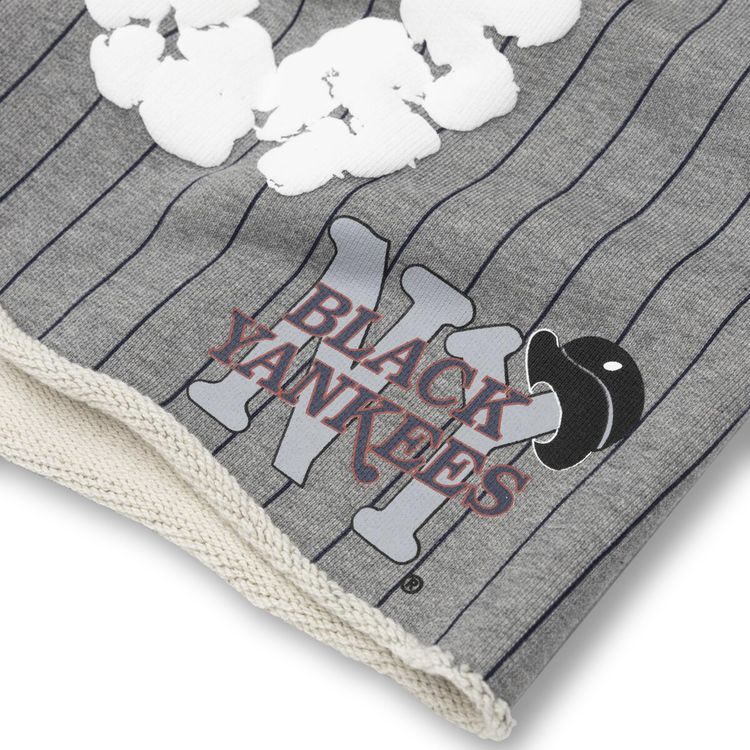 Denim Tears Pinstripe Wreath Sweatshorts Grey