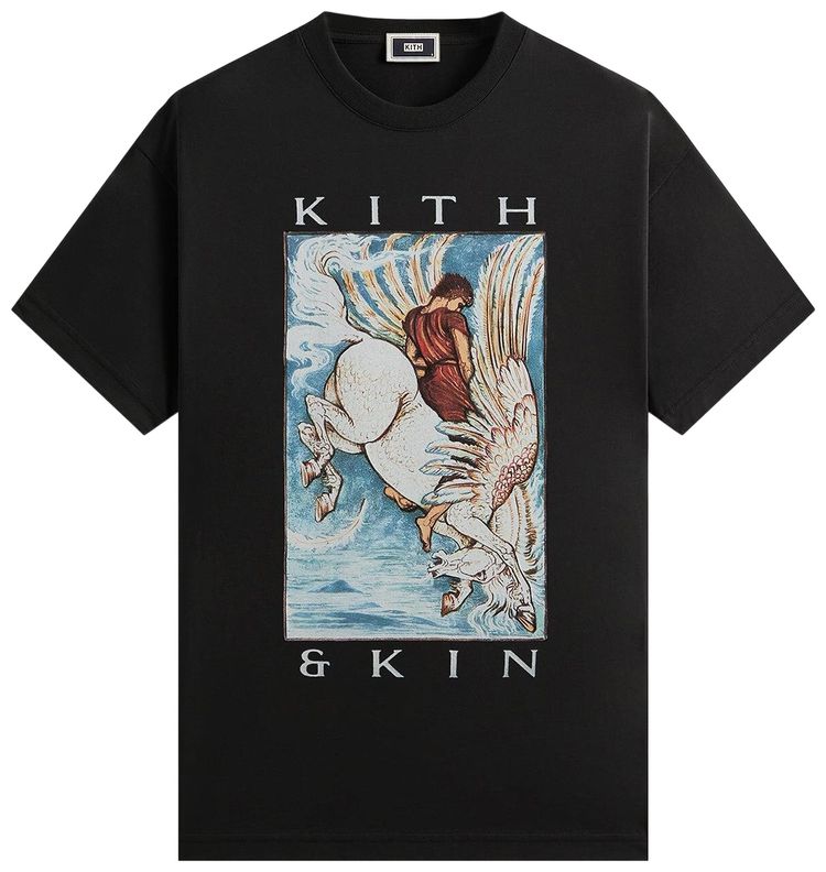 Kith  Kin Pegasus Tee Black