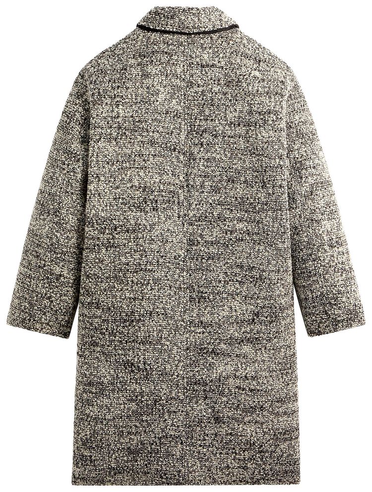 Kith Kin Plush Boucle Bergen Coat Hallow