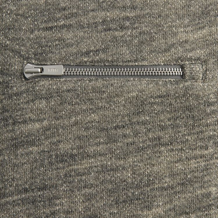 Kith Kin Gene Quarter Zip Pullover Medium Heather Grey