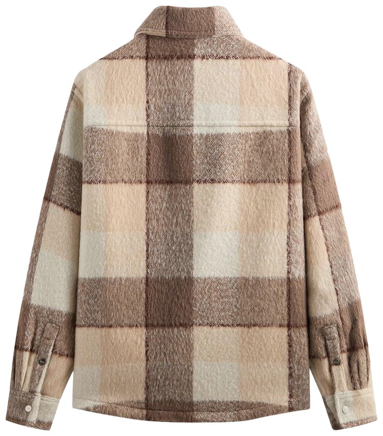 Kith Brushed Plaid Sheridan Shirt Jacket Canvas