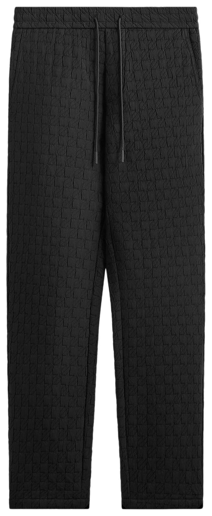 Kith Check Quilt Elmhurst Pant Black