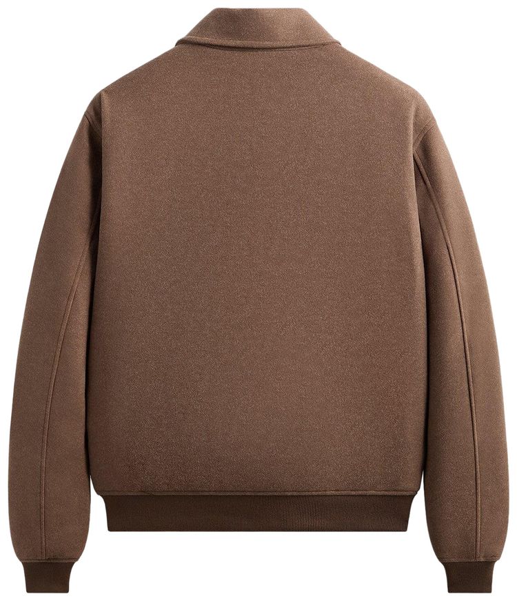 Kith Felted Jersey Coaches Varsity Jacket Poise