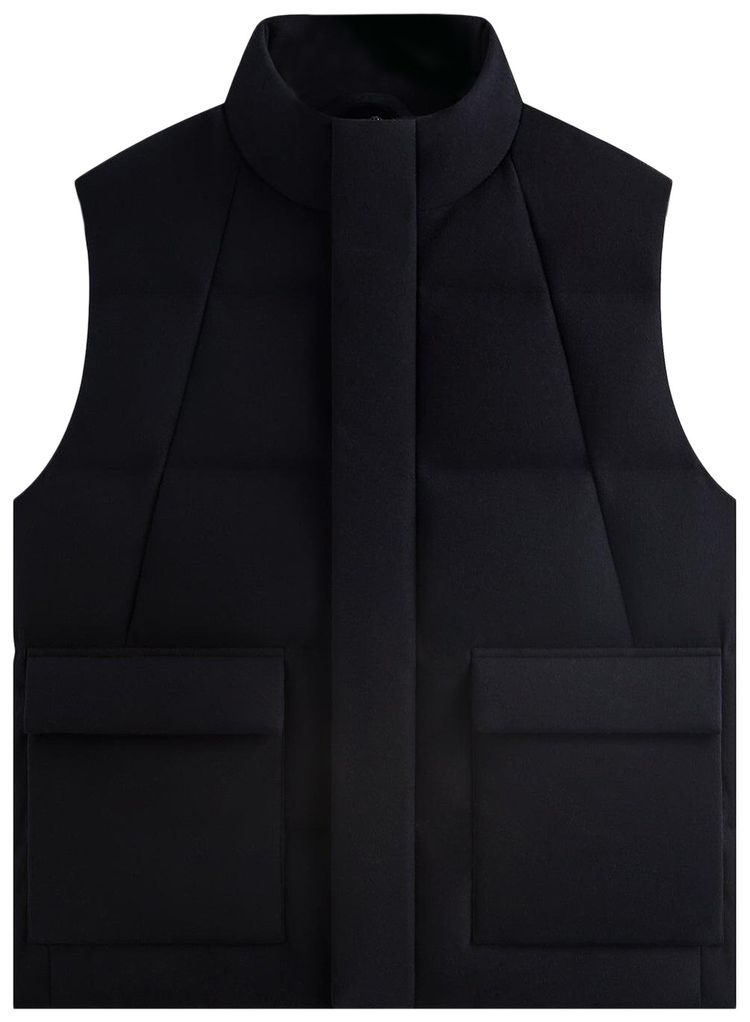 Kith Felted Jersey Midi Vest Ink