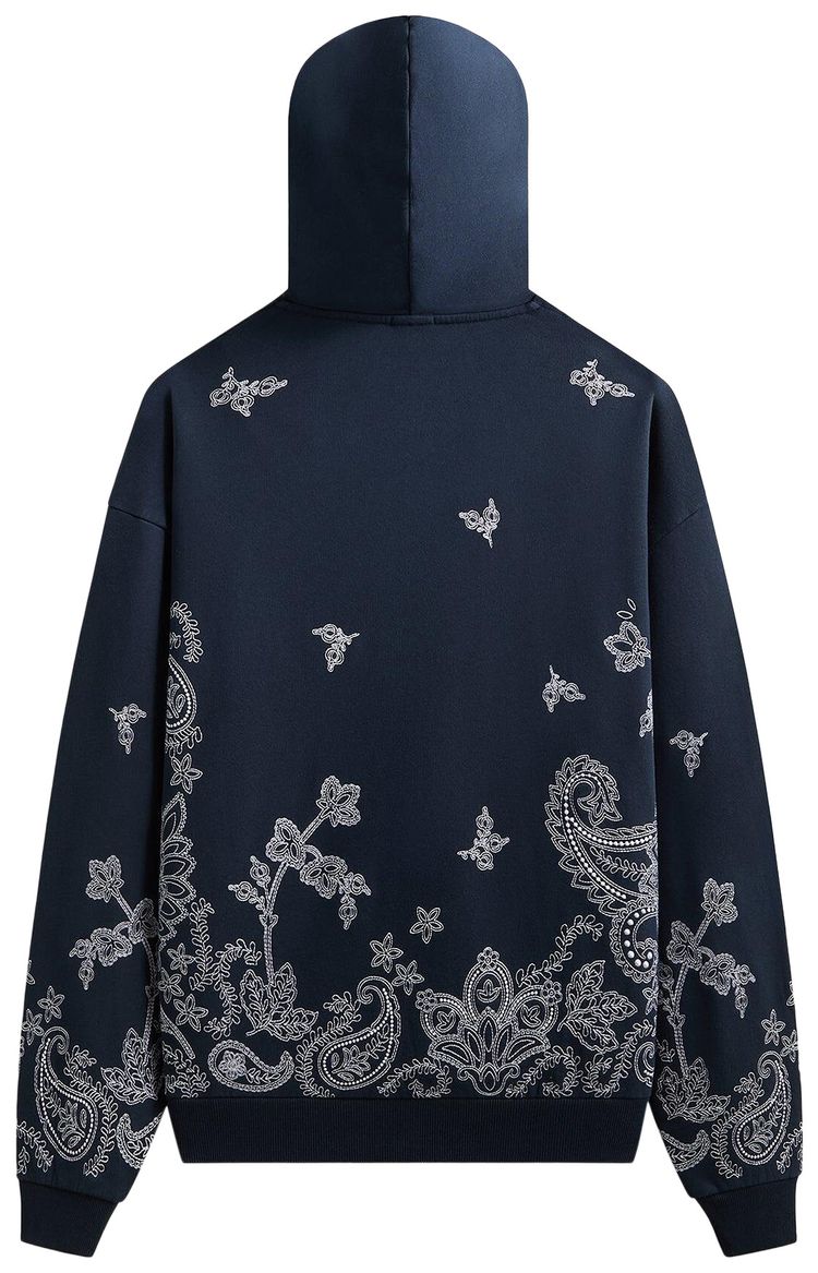 Kith Falling Paisley Nelson Hoodie Nocturnal