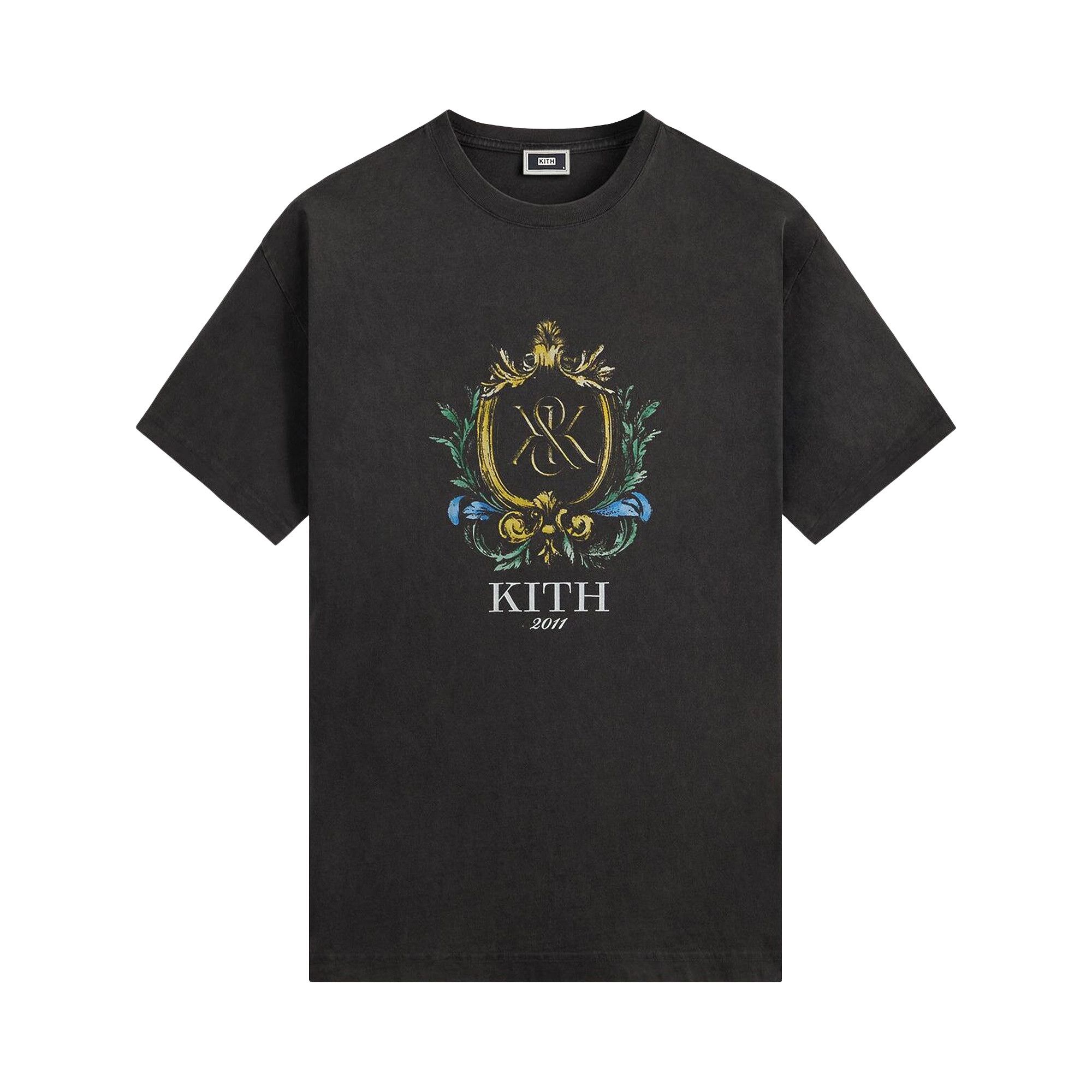 Buy Kith Established Vintage Tee 'Black' - KHM034341 001 | GOAT