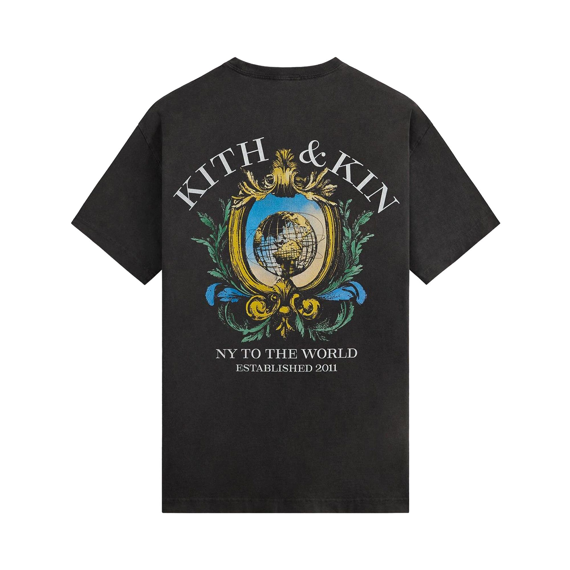 Buy Kith Established Vintage Tee 'Black' - KHM034341 001 | GOAT