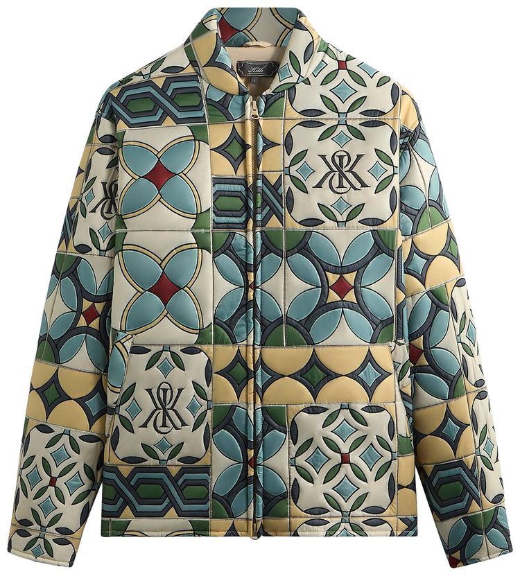 Kith Full Zip Brixton Puffed Shirt Jacket Session