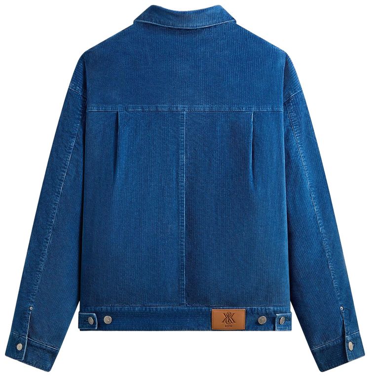Kith Indigo Cord Alonzo Jacket Cyanotype