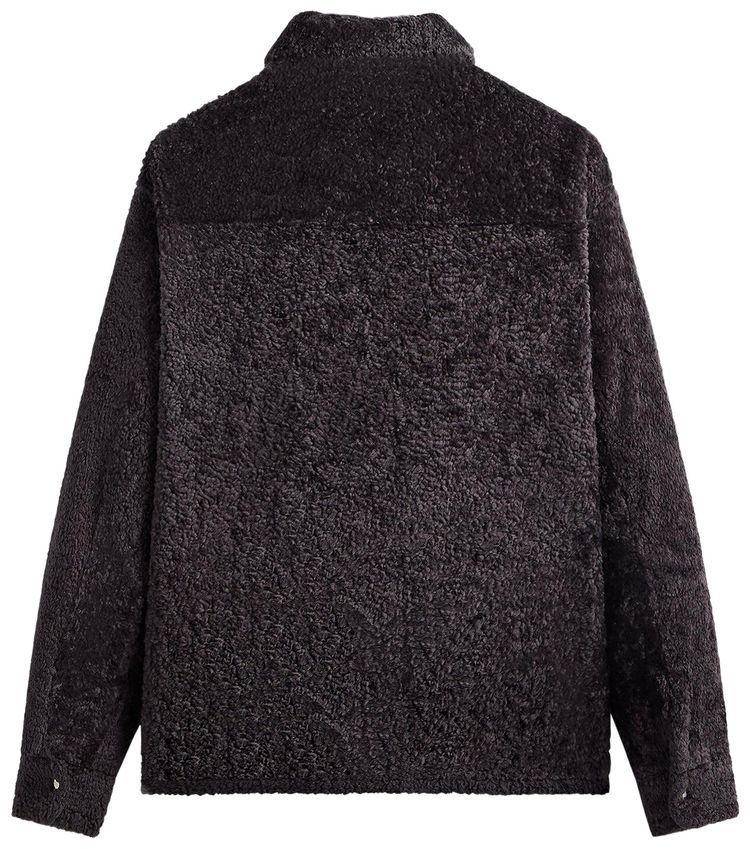 Kith Shearling Ace Shirt Jacket Thunder