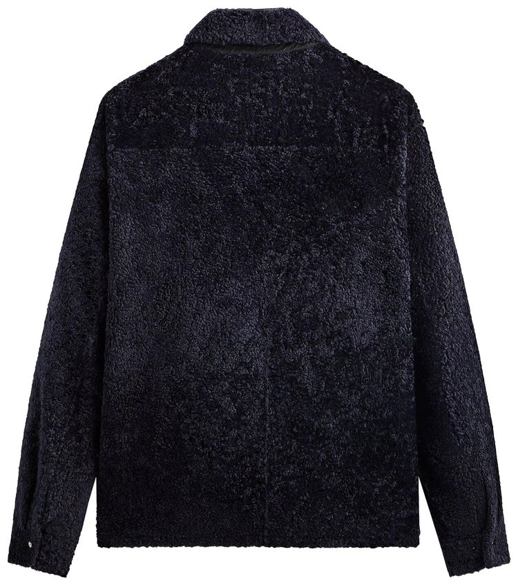 Kith Shearling Ace Shirt Jacket Ink