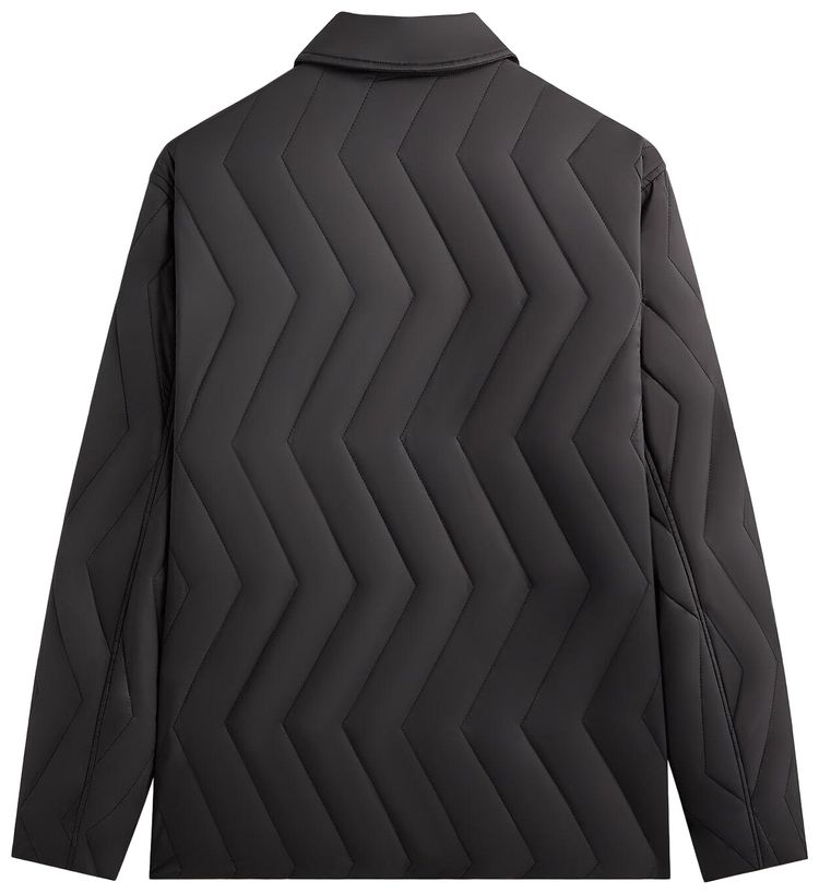 Kith Quilted Puffed Reese Shirt Jacket Black
