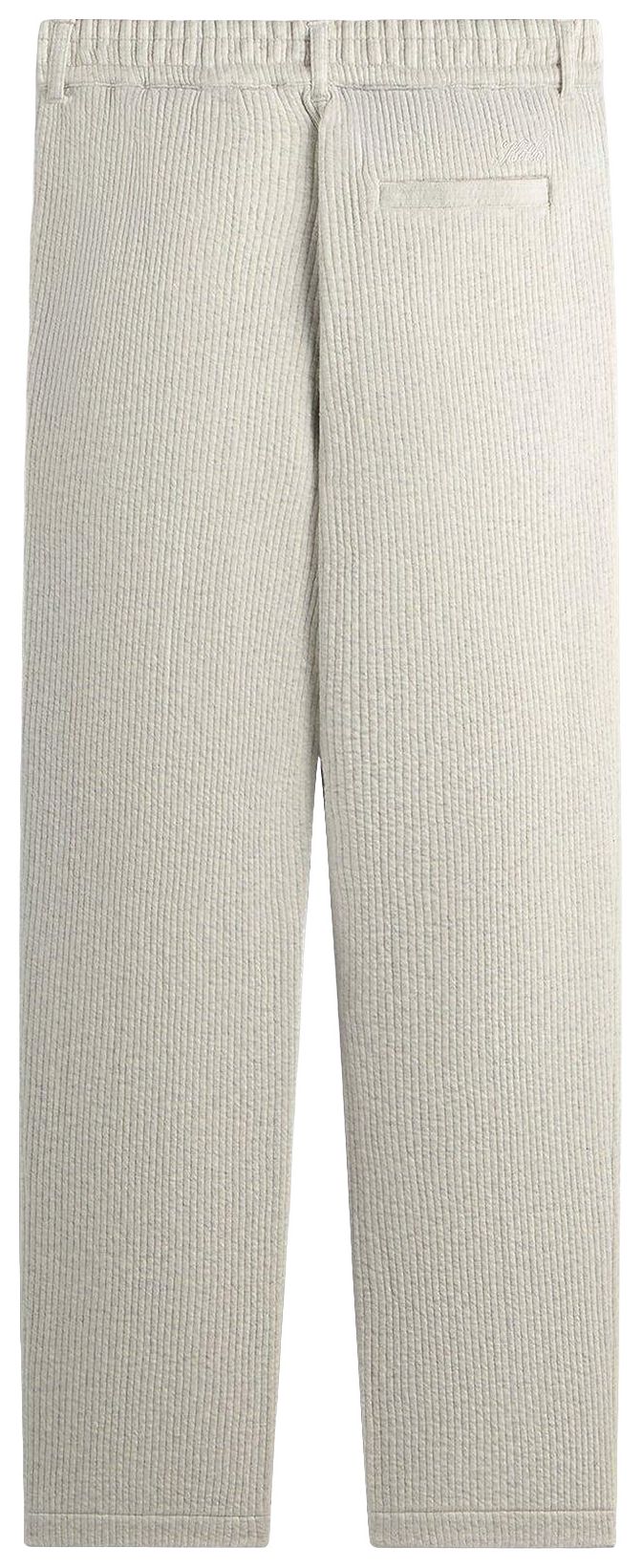 Kith Striped Interlock Garrison Pant Light Heather Grey