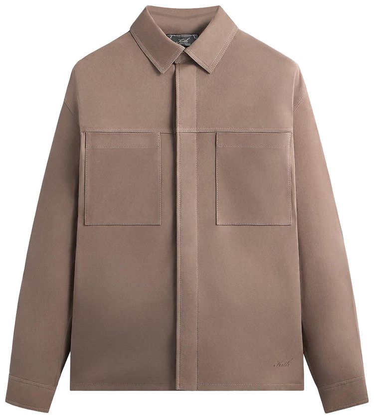 Kith Suede Ace Shirt Factor