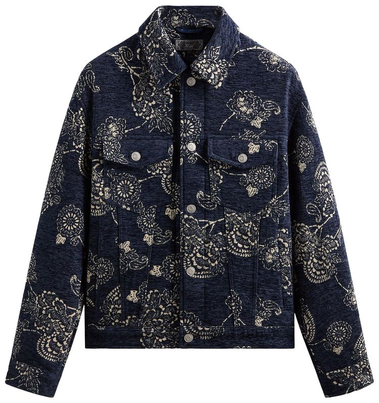 Kith Puffed Jase Tapestry Jacket Nocturnal