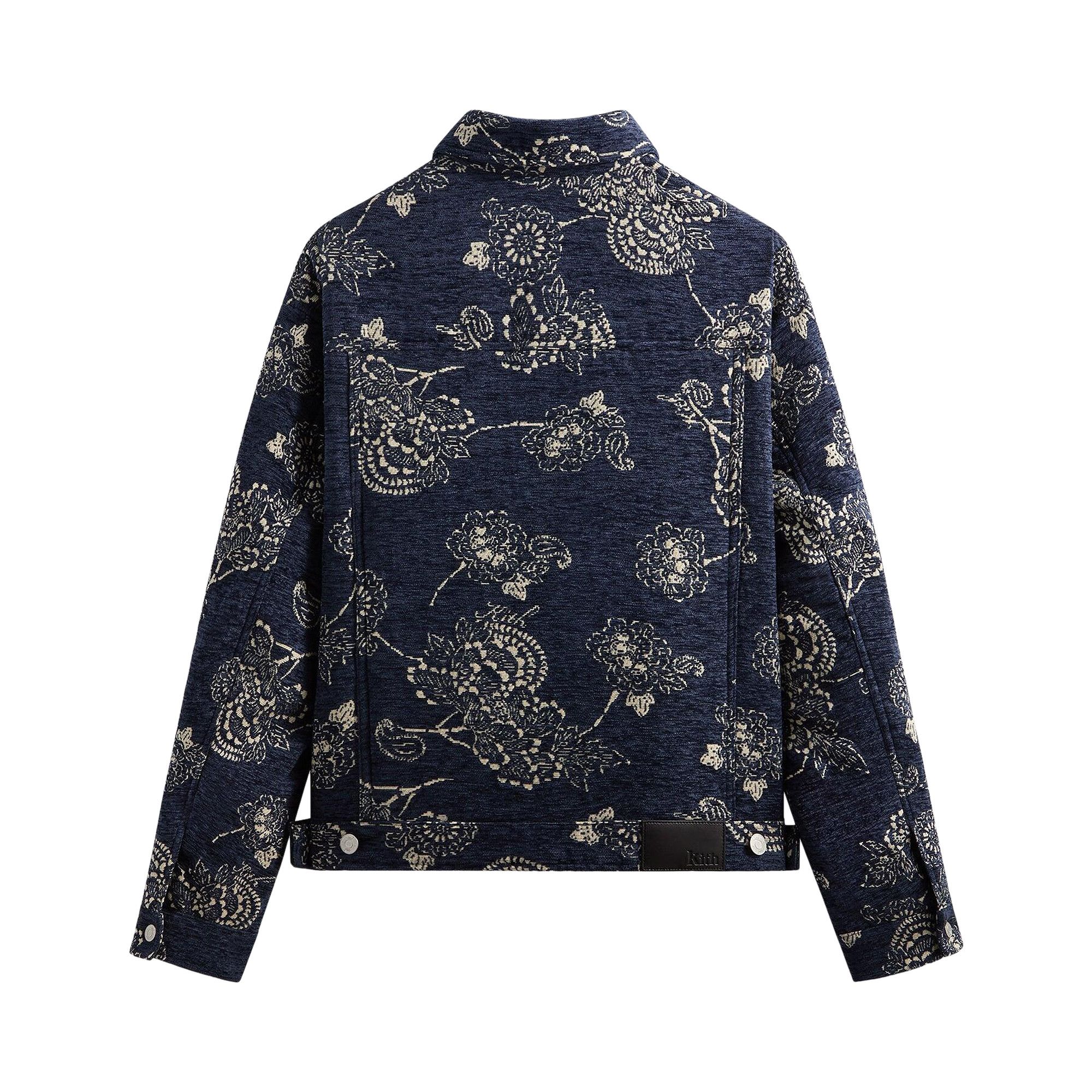 Buy Kith Puffed Jase Tapestry Jacket 'Nocturnal' - KHM011024 413