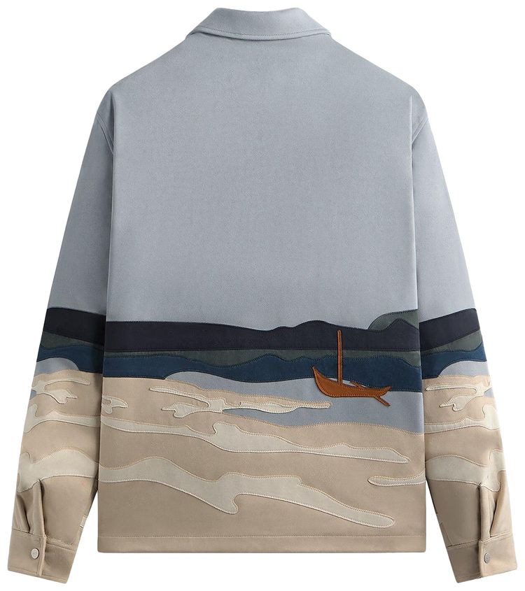 Kith Scenic Winter Microsuede Overshirt Kindred