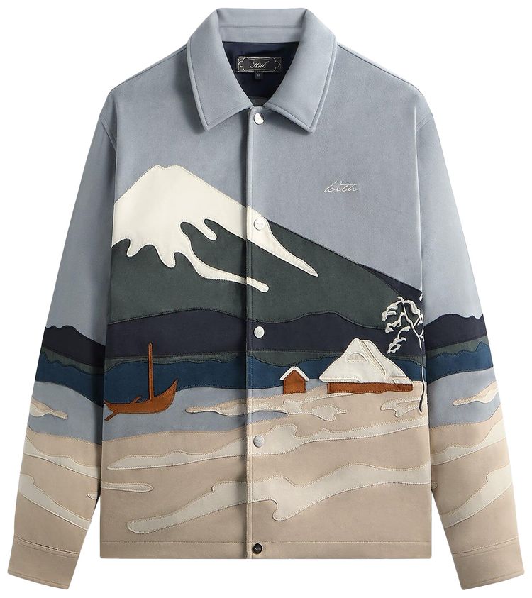 Kith Scenic Winter Microsuede Overshirt Kindred