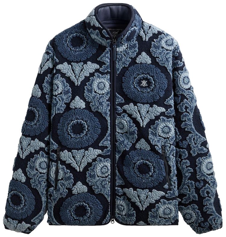 Kith Winter Vine Sherpa Harper Jacket Nocturnal