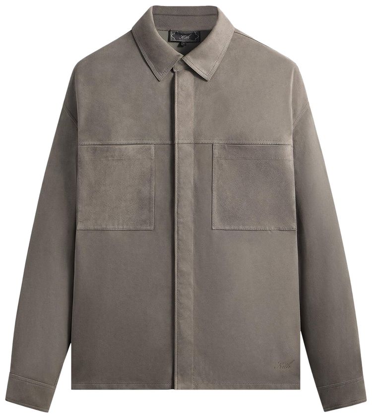 Kith Suede Ace Shirt Slight