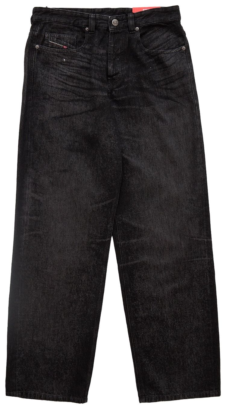 Diesel Regular Leg Jeans Black