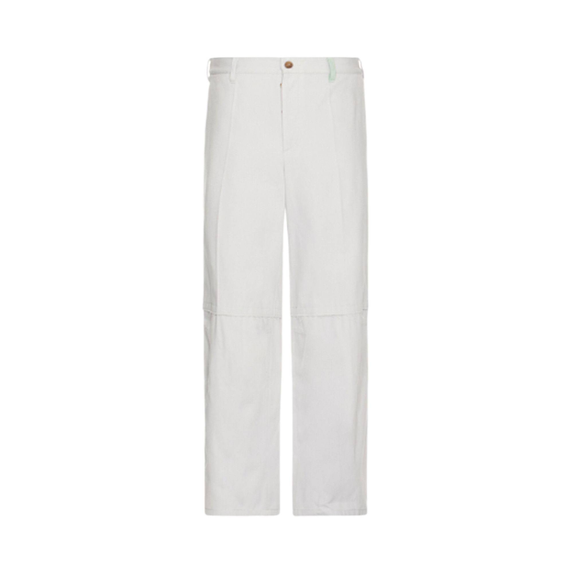 Buy Marni Workwear Gabardine Wide Leg Trousers with Zip Details