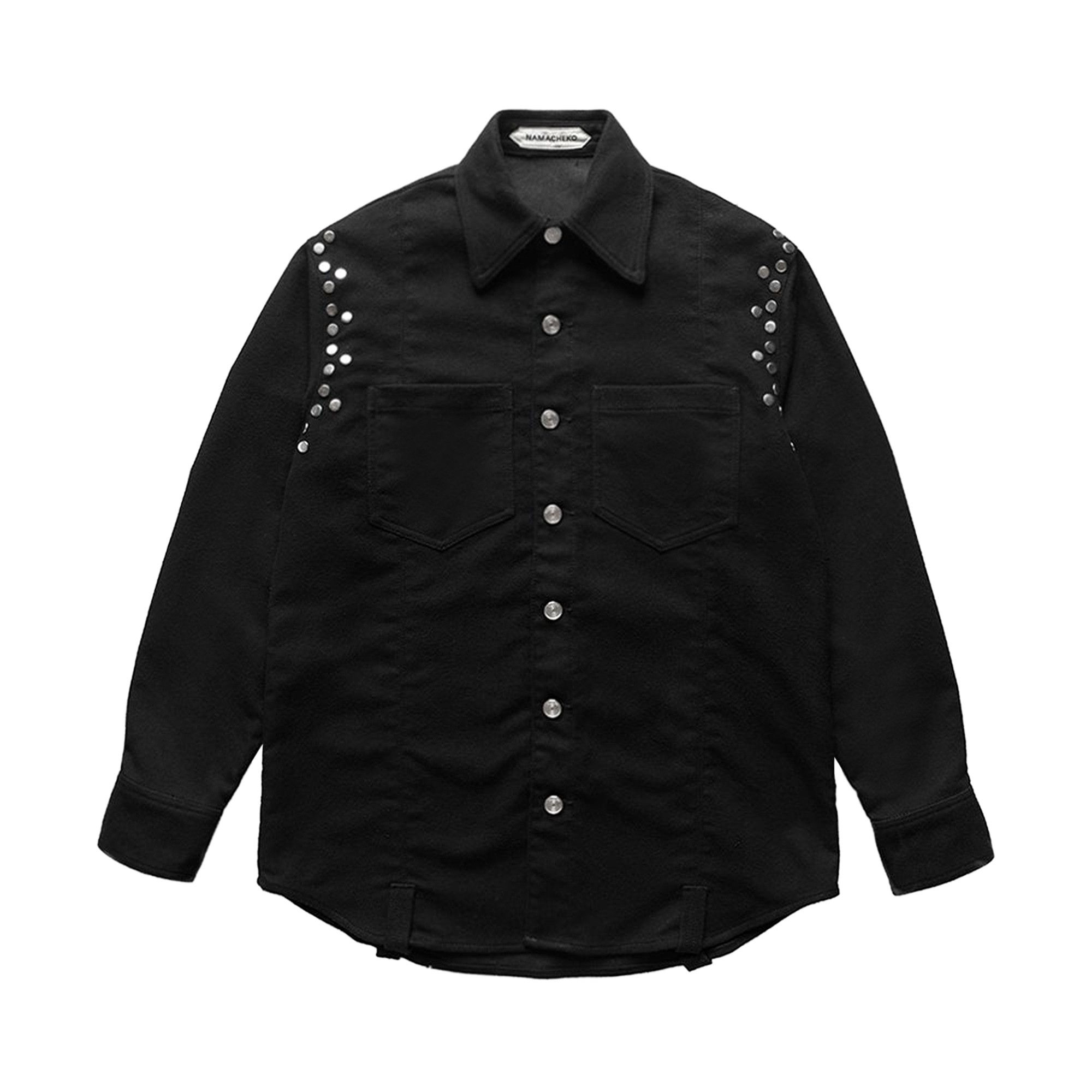 Buy Namacheko Moleskin Overshirt 'Black' - NW24410BN1004W9999 | GOAT
