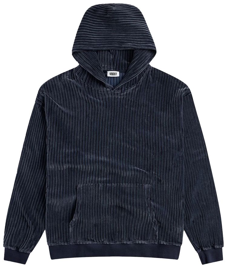 KROST Magma Velour Hoodie Blue